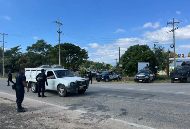 Fiscalía de Distrito Fraylesca imprenta operativo disuasivo y de proximidad en Villaflores