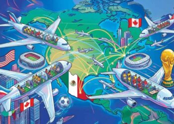 Entre goles y millas, los largos viajes son parte del juego en el Mundial 2026