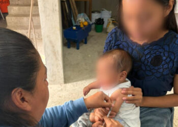 Ante casos de sarampión, redoblan acciones de vigilancia epidemiológica y vacunación 