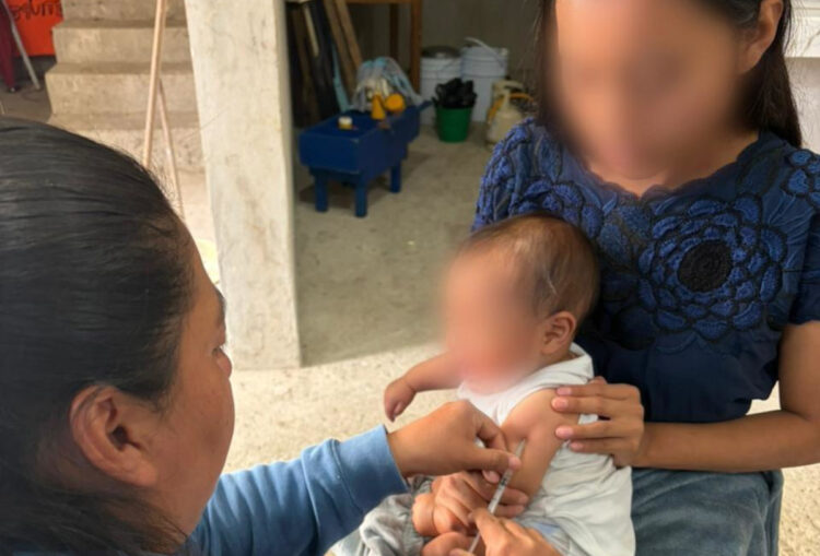 Ante casos de sarampión, redoblan acciones de vigilancia epidemiológica y vacunación 