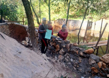 Clausuran obra irregular en zona ambiental del Parque El Encuentro