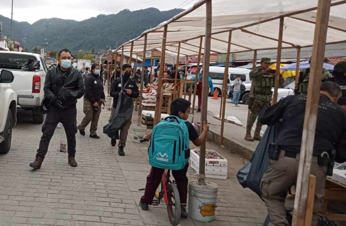 Coordinación interinstitucional fortalece operativo preventivo sobre pirotecnia