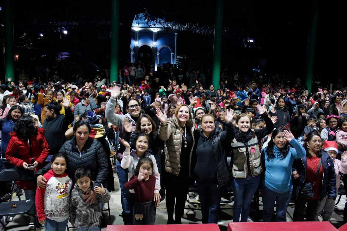 Realiza Ayuntamiento y DIF Municipal Posada “Alegría en Familia” en el Barrio de la Garita