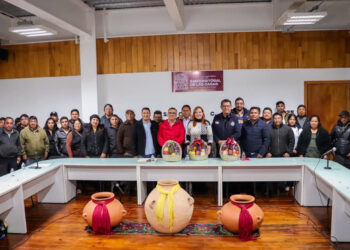 Fortalecen Ayuntamiento de SCLC y transportistas trabajo coordinado 