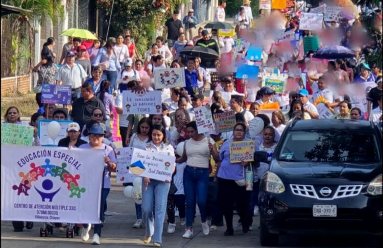 SSP brindó seguridad vial en “Caminata por la Inclusión”
