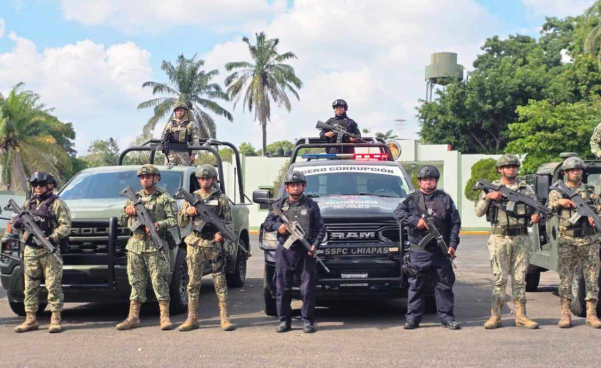 Se fortalece la seguridad en Tapachula con operativo interinstitucional Huacali