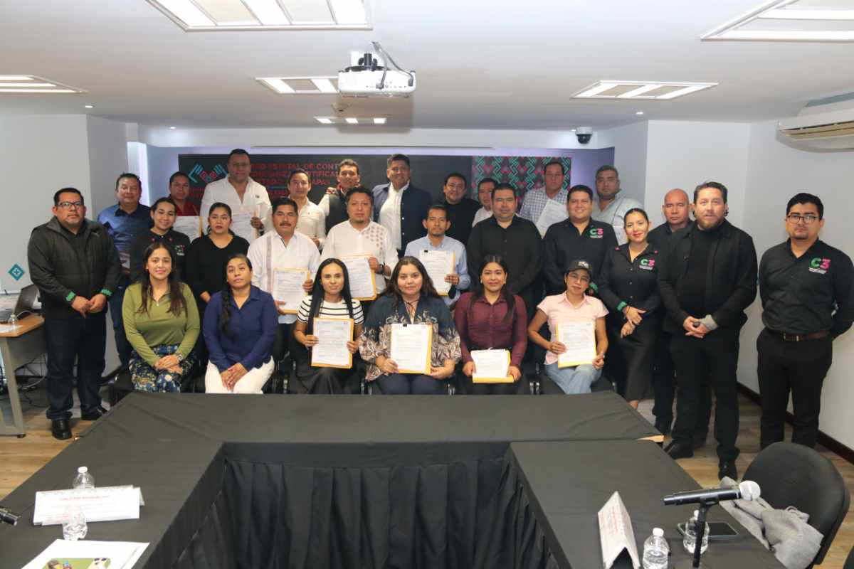 Avanza en Chiapas la entrega del Resultado Único del Examen de Control de Confianza a municipios