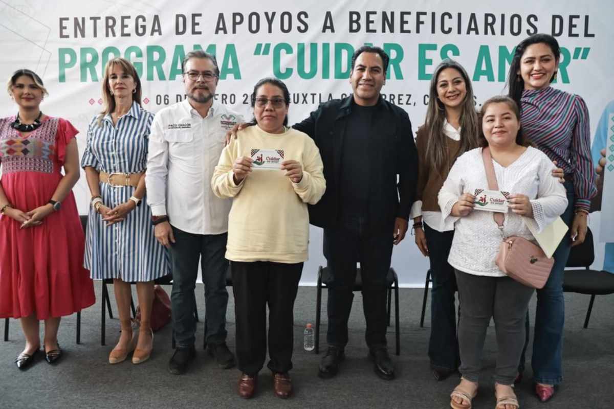 Con Cuidar es Amar, Eduardo Ramírez impulsa una política social humanista en Chiapas