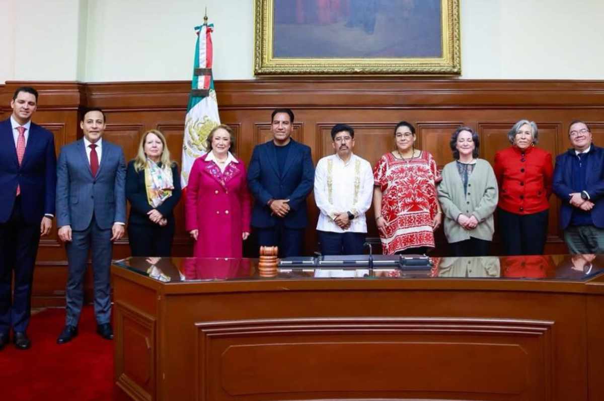 Eduardo Ramírez se reúne con ministros de la Suprema Corte de Justicia de la Nación