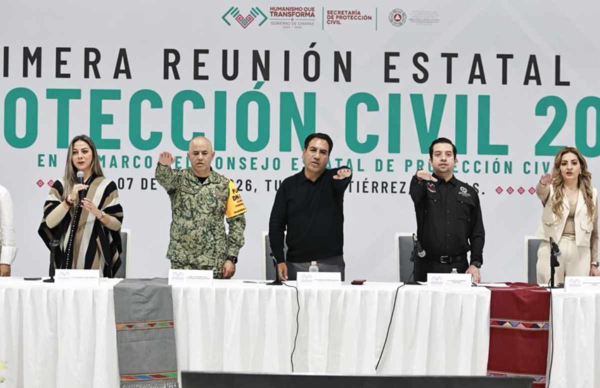 Eduardo Ramírez encabeza la Primera Reunión Estatal de Protección Civil 2026