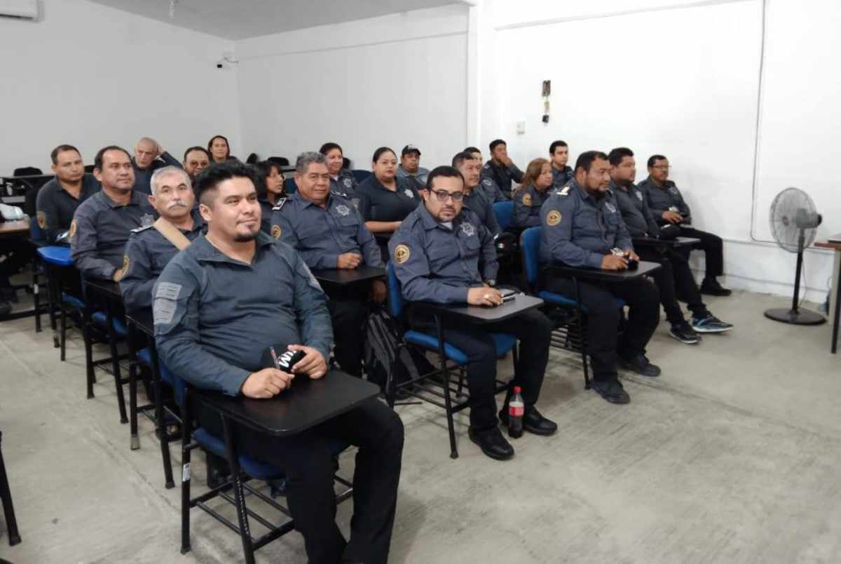 Imparte FGE Curso técnicas de investigación criminal a agentes de la AIIM
