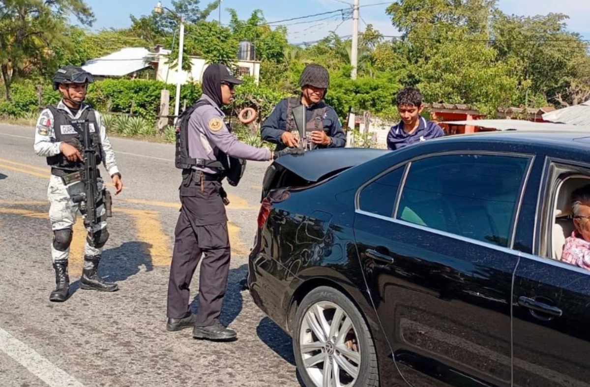Continúa Operativo Cero Impunidad Frontera Segura en Frontera Comalapa