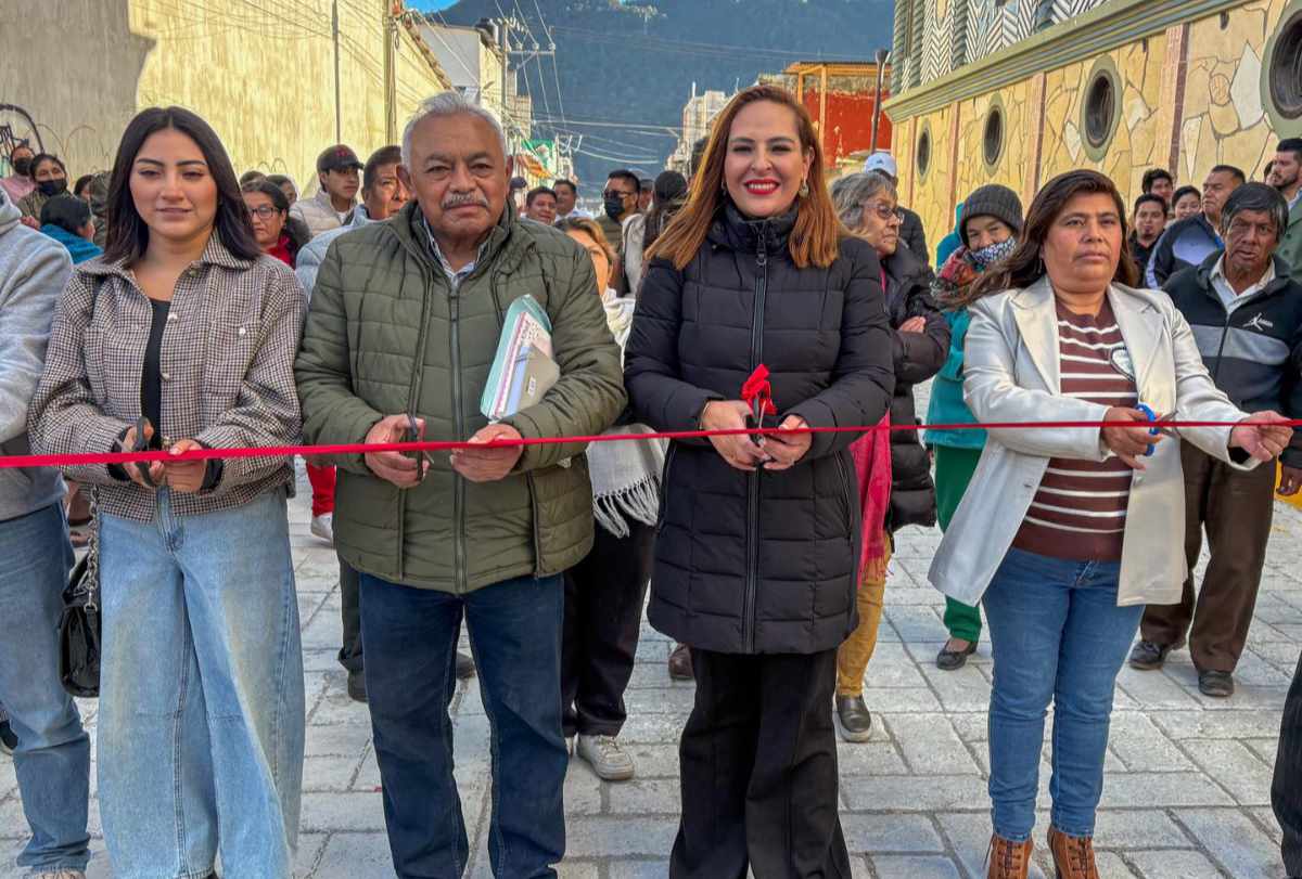 Encabeza alcaldesa inauguración de la Avenida Monte Los Olivos