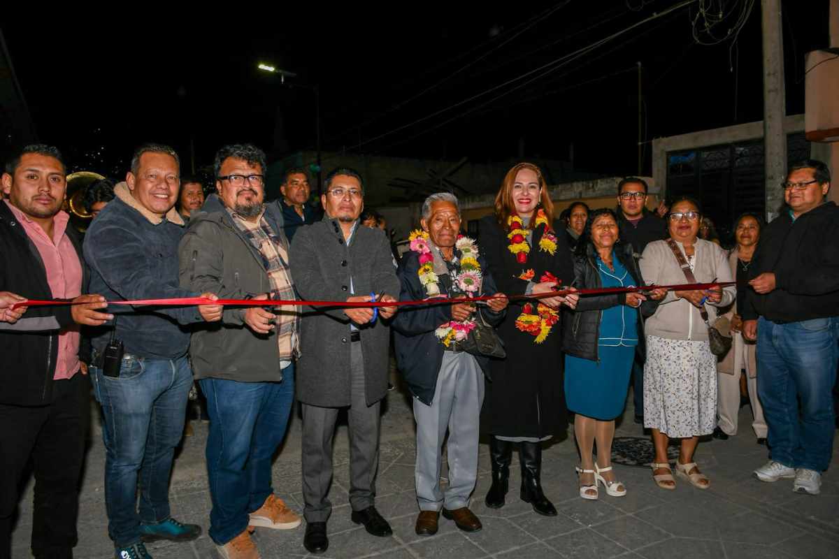 Tlaxcala 2 fortalece su seguridad con nueva obra de luminarias