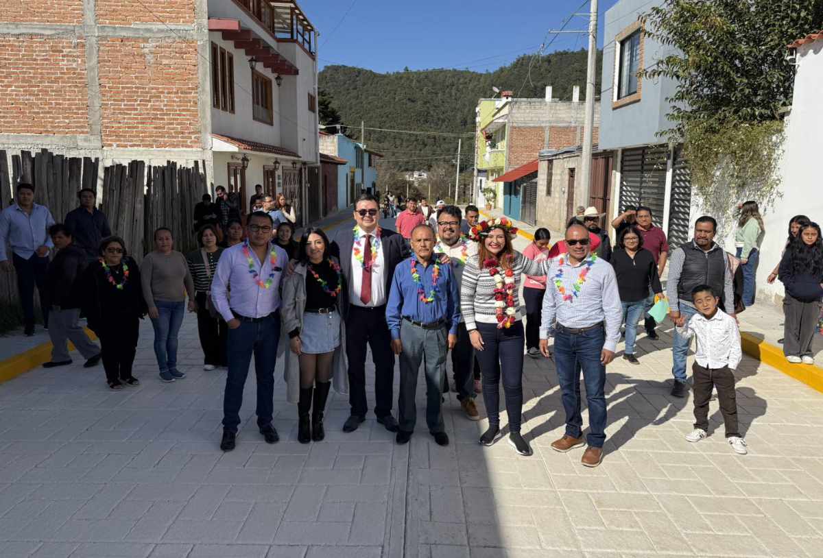 Ayuntamiento inicia el año inaugurando obra en la colonia Anexo 31 de Marzo