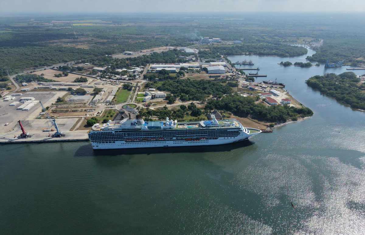 Puerto Chiapas inició la primera temporada de cruceros 2026 
