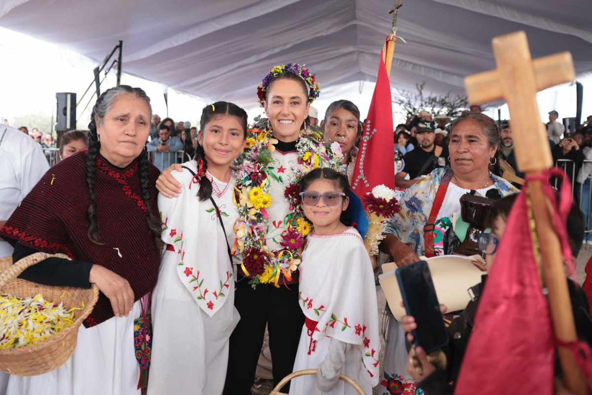 El gobierno tiene la obligación de hacer justicia para los pueblos: Claudia Sheinbaum