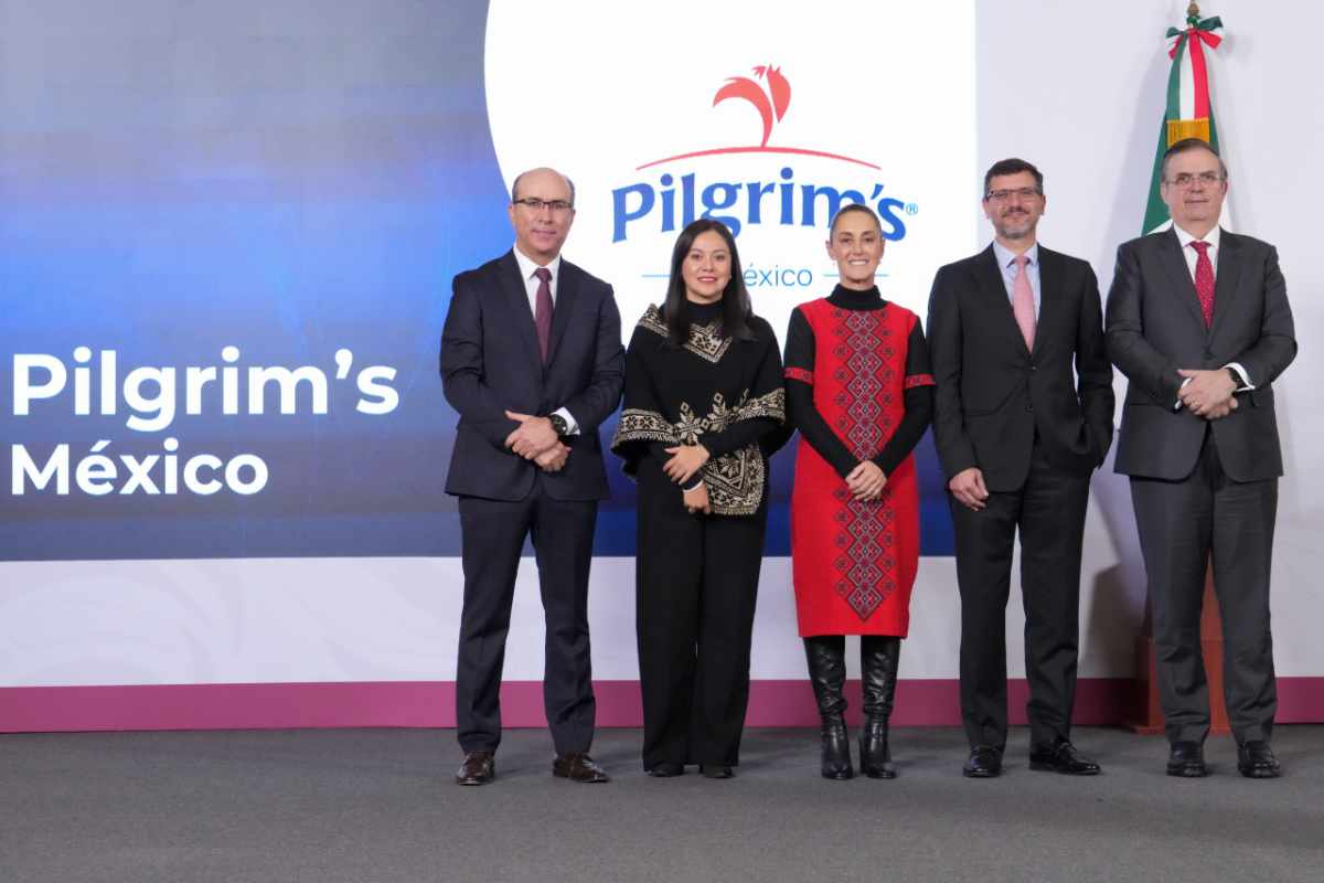 Empresa Global Pilgrim´s invertirá en el país mil 300 millones de dólares para 2026-2030