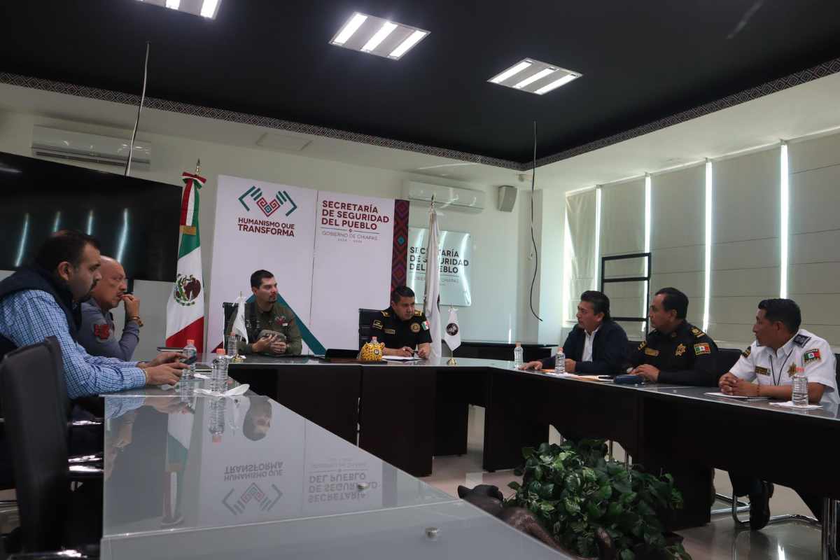 Refuerza SSP despliegue operativo en la Fiesta Grande de Chiapa de Corzo