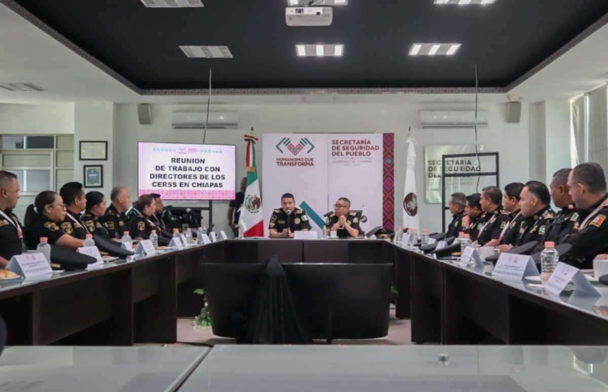 En Chiapas se impulsa un Sistema Penitenciario con enfoque humanista: SSP