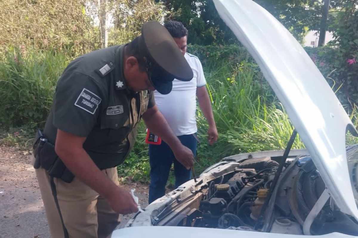Con el programa ‘Tu Ángel Guardián’ SSP brinda auxilio y apoyo vial a conductores en Tapachula 