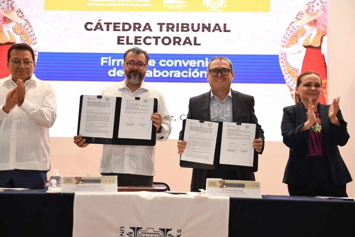 Inician actividades de la “Cátedra TEPJF” en la UNACH