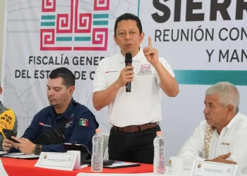 Fiscal General convoca a autoridades municipales de la Sierra a hacer equipo e invertir en seguridad