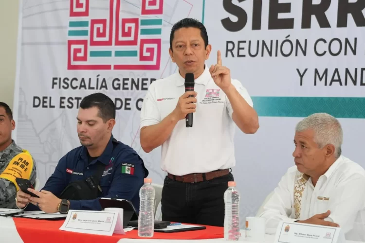 Fiscal General convoca a autoridades municipales de la Sierra a hacer equipo e invertir en seguridad