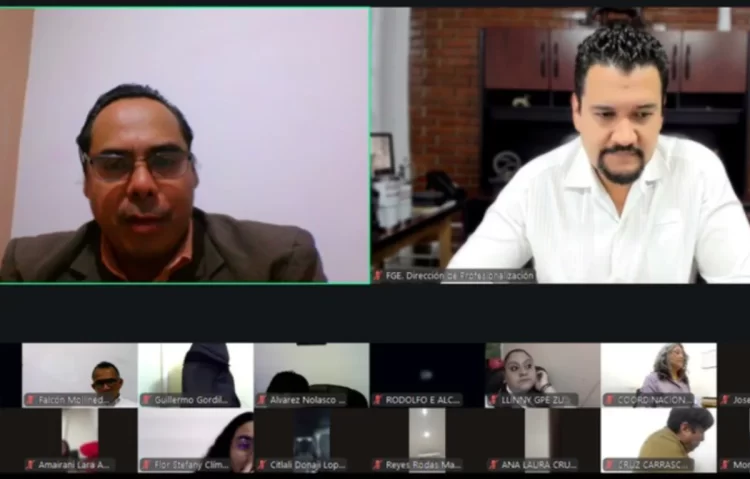 La FGE capacita en materia del proceso penal acusatorio al personal de la FMASC