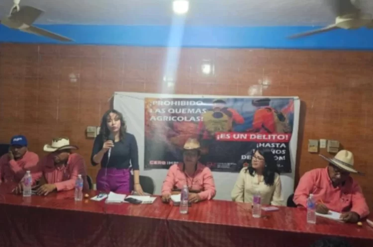 Fiscalía Ambiental participa en reunión con la Unión de Ejidos Turulos de la Costa