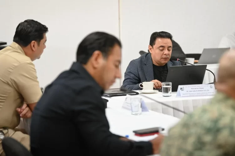 Mesa de Paz, trabajo coordinado que garantiza la tranquilidad de Chiapas