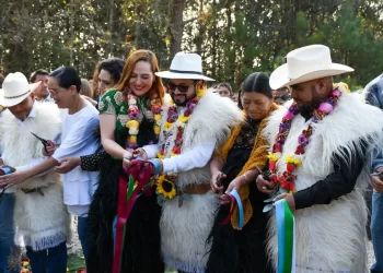 Inauguran obras de electrificación de pozo profundo en Corazón de María