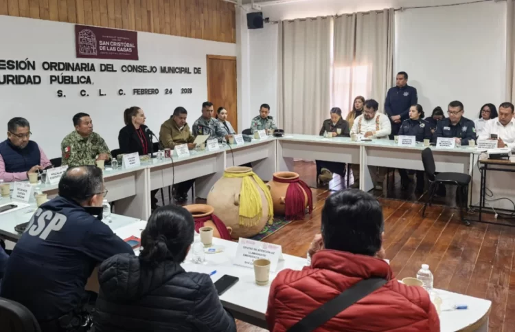Fortalecen coordinación institucional en la IX Sesión del Consejo Municipal de Seguridad Pública en SCLC