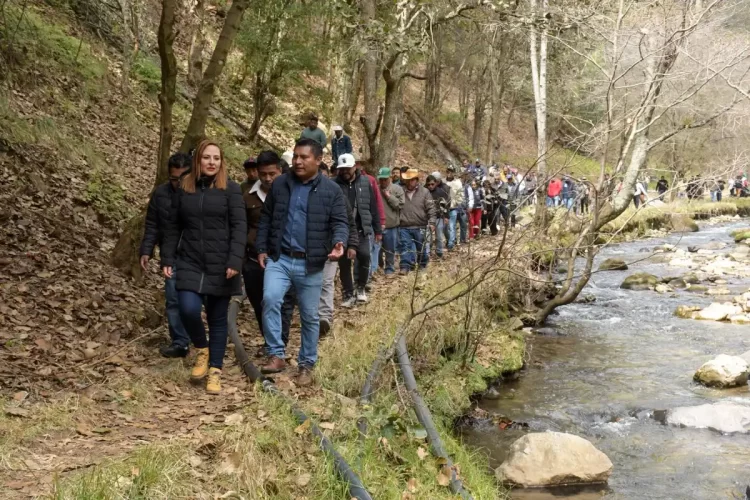 Cumplimentan amparo 1493/2019 con recorrido por la Reserva Quemvó Cuxtitali