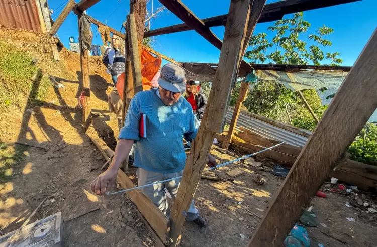 Ayuntamiento y DIF municipal, inician construcción de vivienda digna para 8 menores en Selva Natividad 1