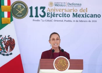 “Nuestras fuerzas armadas son garantía de que México decidirá su destino con independencia”: Presidenta 
