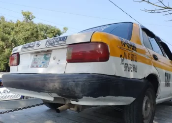 SMyT retira taxis en malas condiciones en Tuxtla Gutiérrez