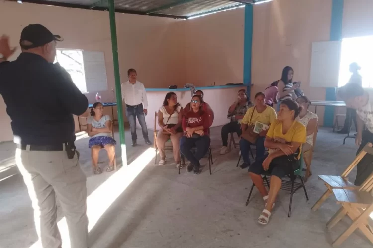 Crea SSP Comité Vecinal de Seguridad del Pueblo en la Colonia Chiapas Solidario