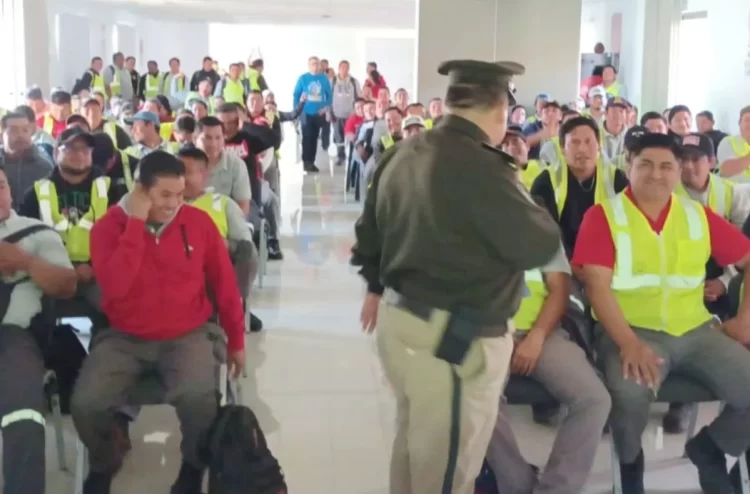 SSP imparte curso de educación vial al sector empresarial