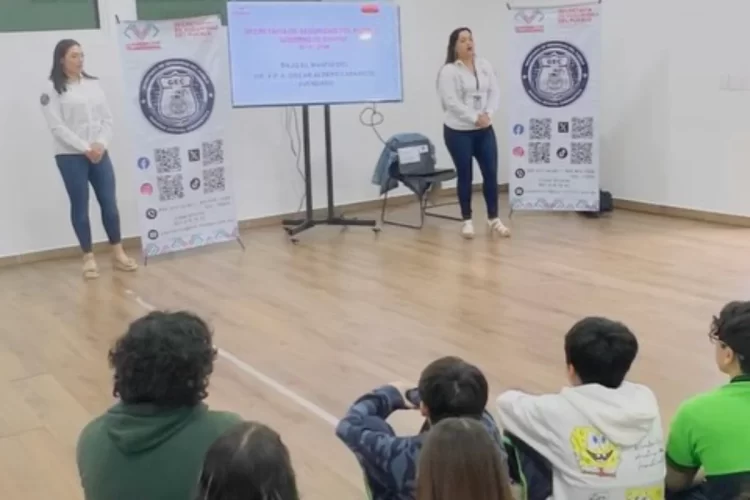 SSP imparte pláticas de prevención de delitos cibernéticos en Tuxtla Gutiérrez 