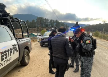 Brinda SSP apoyo de seguridad durante festividades en honor a la Virgen de la Candelaria en Chanal