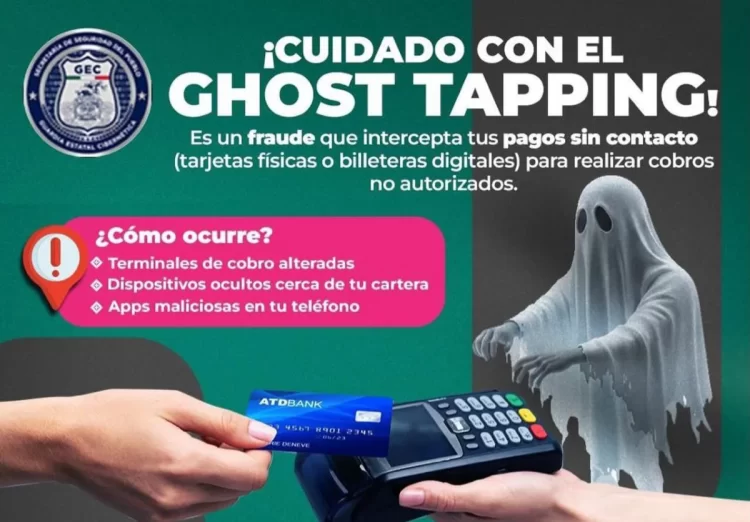 Alerta SSP sobre una nueva modalidad de fraude: “Ghost Tapping”
