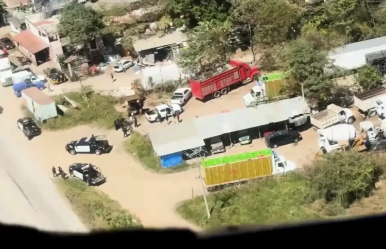 Fortalece SSP la seguridad mediante operativos terrestres y aéreos en Chiapas