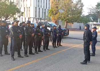 Garantiza SSP seguridad de asistentes en evento de espectáculo en Tuxtla 