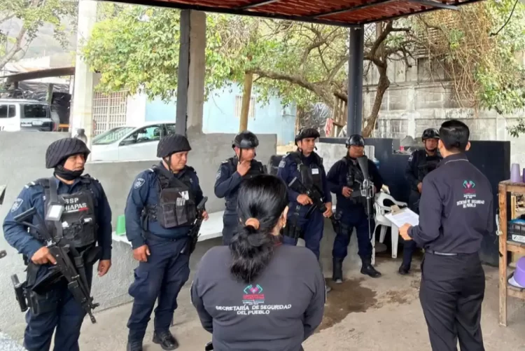 Realiza SSP inspección en el Puesto de Control C-2, salida a San Fernando