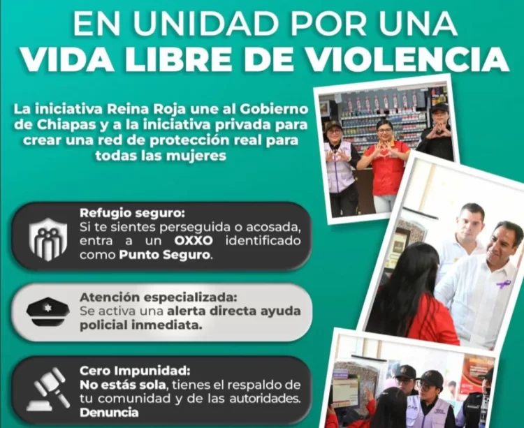 En unidad se protege y garantiza la seguridad de las mujeres en Chiapas