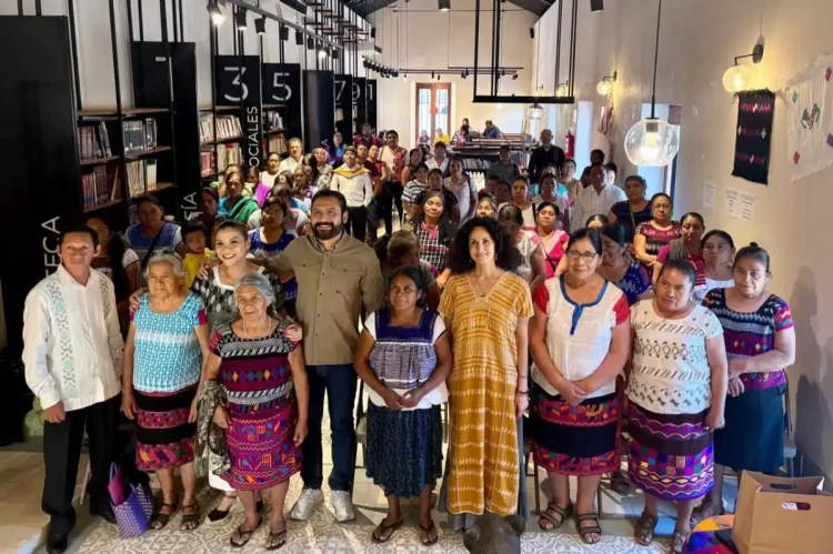 Senadora Susana Harp, en coordinación con el Gobierno de Chiapas, impulsa capacitación a mujeres artesanas 