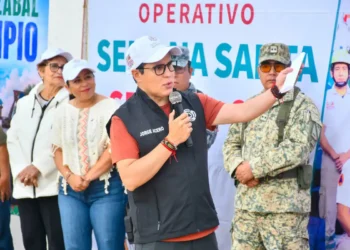 Ponen en marcha Operativo Semana Santa Segura 2026 en Berriozábal