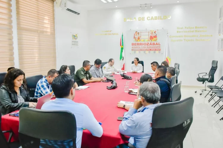 Realizan 9a Sesión Ordinaria del Consejo Municipal de Seguridad Pública 