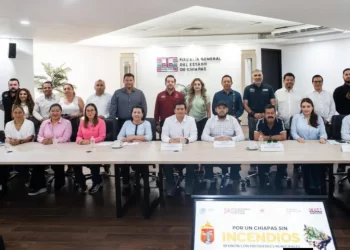 Realizan reunión de trabajo coordinado ante la temporada de incendios 2026